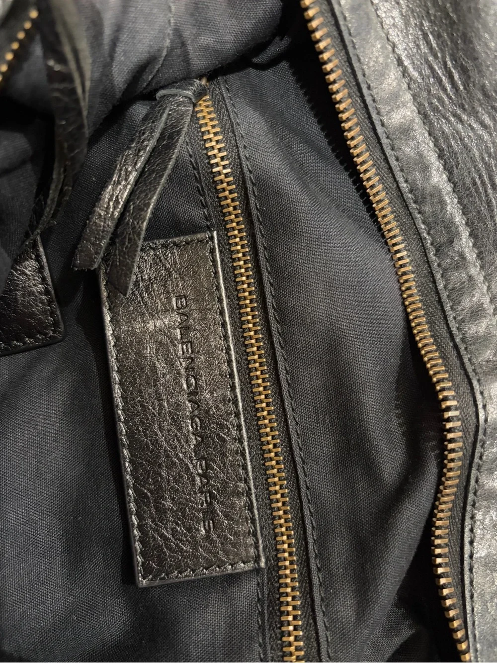 Balenciaga Agneau Classic Hardware Town Bag Black 2012